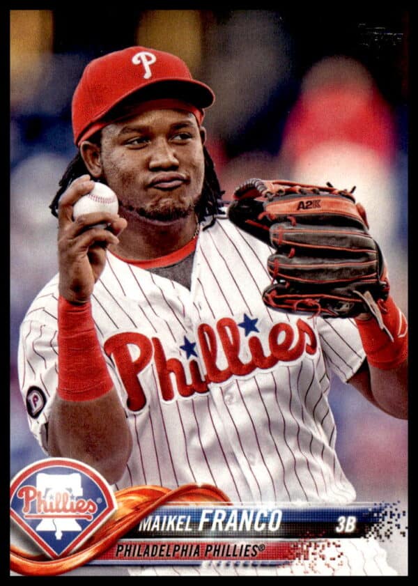 2018 Topps Series 1 Maikel Franco #197 (Front)