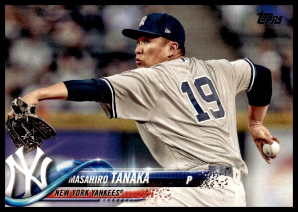 2018 Topps Series 1 Masahiro Tanaka #160 (Front)