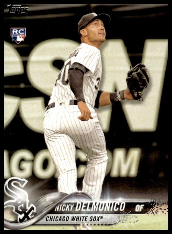 2018 Topps Series 1 Nicky Delmonico #306 (Front)