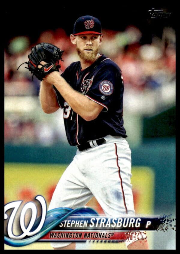 2018 Topps Series 1 Stephen Strasburg #233 (Front)