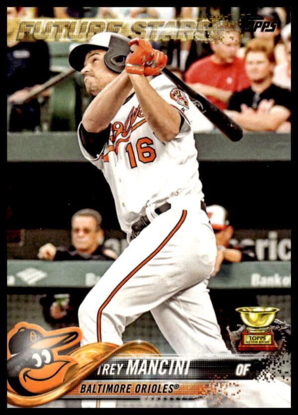 2018 Topps Series 1 Trey Mancini #285 (Front)