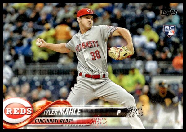 2018 Topps Series 1 Tyler Mahle #95 (Front)