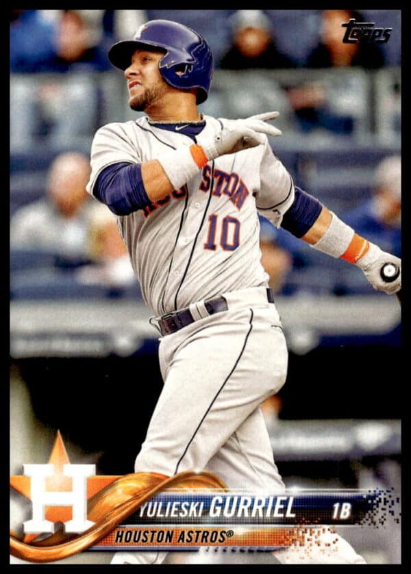 2018 Topps Series 1 Yulieski Gurriel #311 (Front)