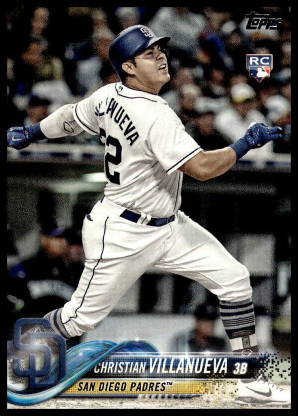 2018 Topps Series 2 Christian Villanueva #661 (Front)