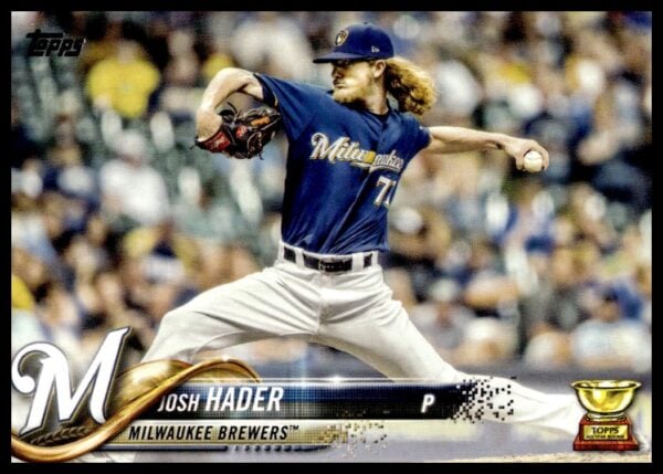 2018 Topps Series 2 Josh Hader #357 (Front)