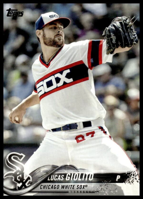 2018 Topps Series 2 Lucas Giolito #605 (Front)