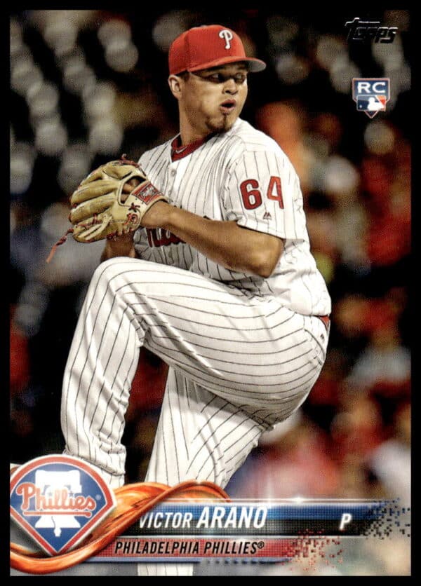 2018 Topps Series 2 Victor Arano #675 (Front)