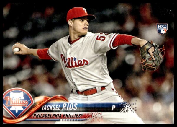 2018 Topps Series 2 Yacksel Rios #551 (Front)