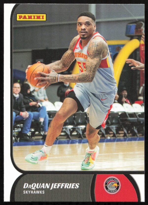 2021-22 Panini NBA G League DaQuan Jeffries #35 (Front)