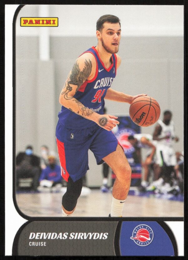 2021-22 Panini NBA G League Deividas Sirvydis #98 (Front)