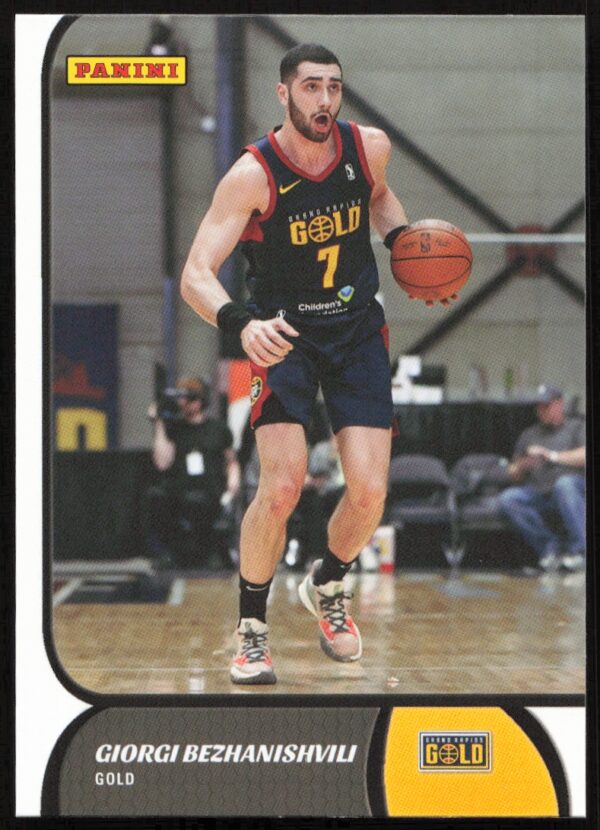 2021-22 Panini NBA G League Giorgi Bezhanishvili #54 (Front)