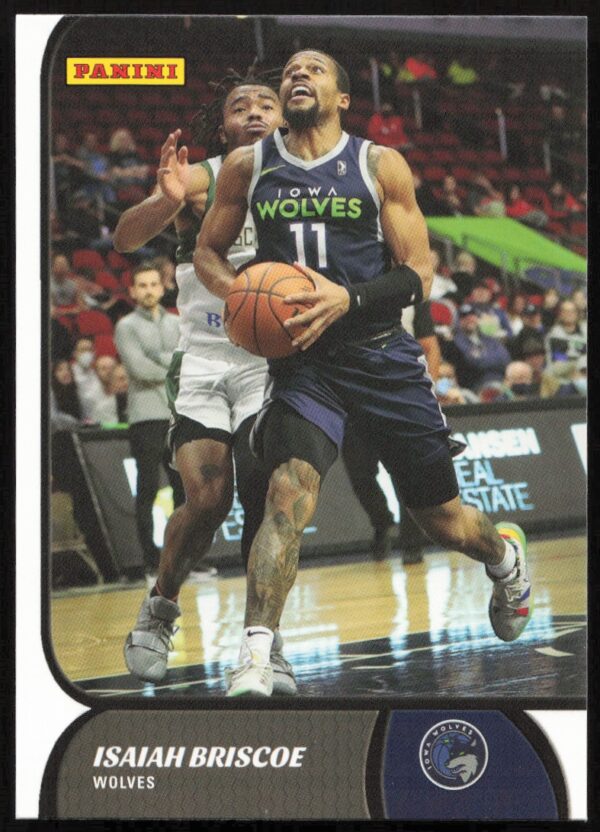 2021-22 Panini NBA G League Isaiah Briscoe #67 (Front)