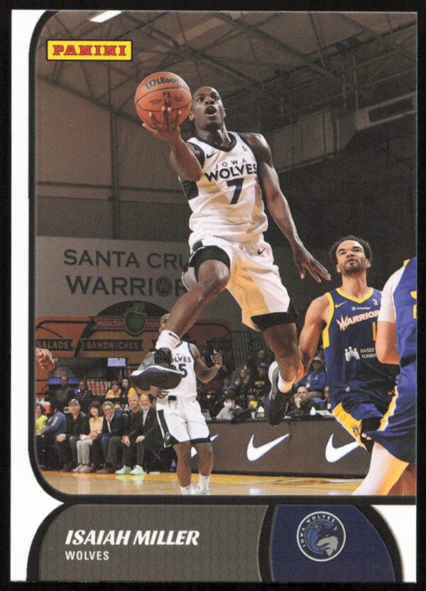 2021-22 Panini NBA G League Isaiah Miller #68 (Front)