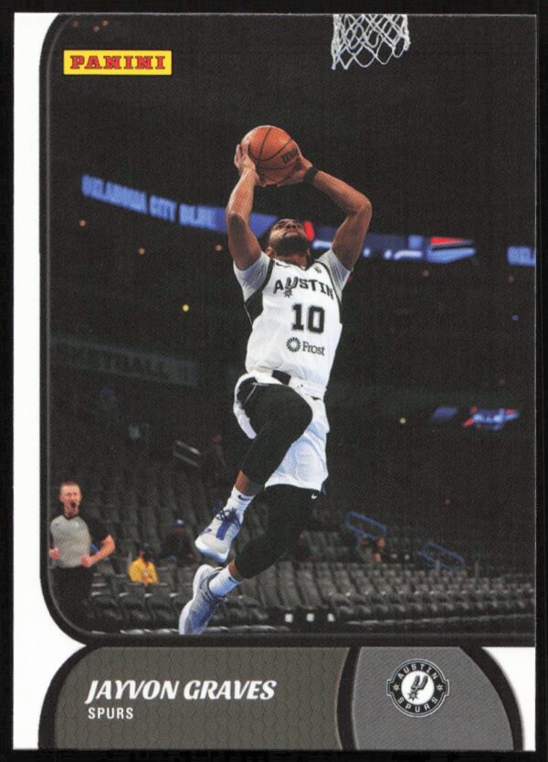 2021-22 Panini NBA G League Jayvon Graves #12 (Front)