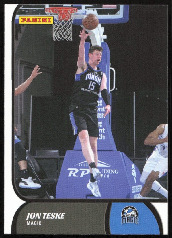 2021-22 Panini NBA G League Jon Teske #75 (Front)