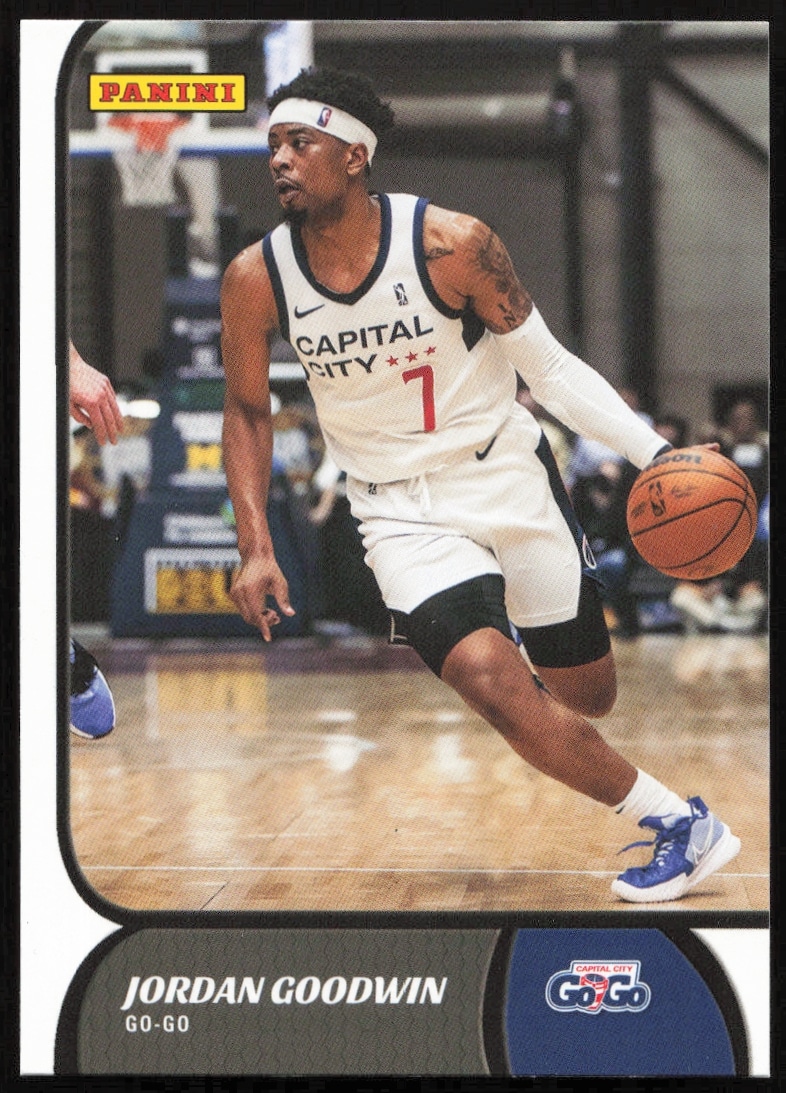 2021-22 Panini NBA G League Jordan Goodwin #24 (Front)