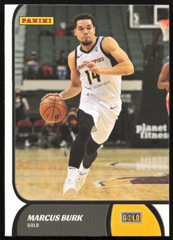 2021-22 Panini NBA G League Marcus Burk #55 (Front)