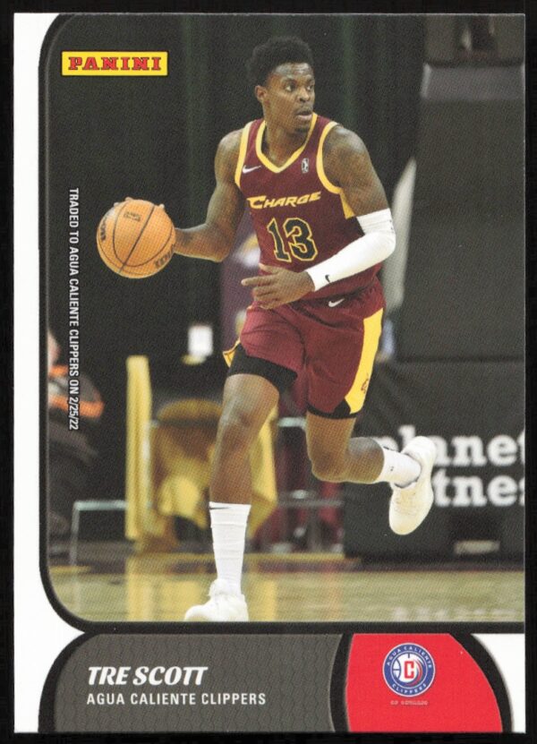 2021-22 Panini NBA G League Tre Scott #7 (Front)