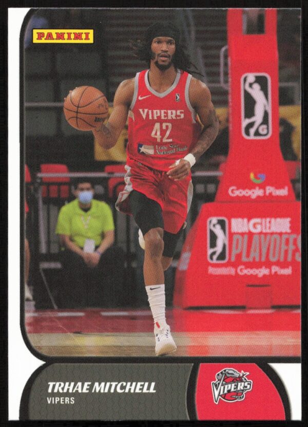 2021-22 Panini NBA G League Trhae Mitchell #117 (Front)