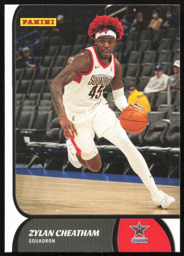 2021-22 Panini NBA G League Zylan Cheatham #20 (Front)