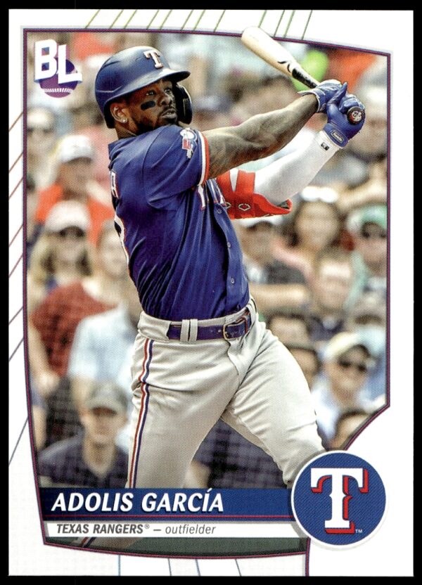 2023 Topps Big League Adolis García #80 (Front)