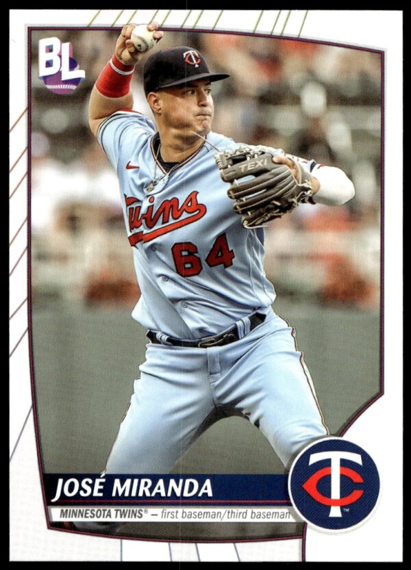 2023 Topps Big League José Miranda #35 (Front)