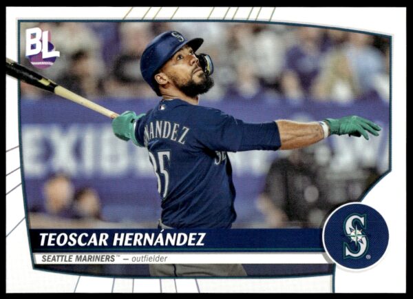 2023 Topps Big League Teoscar Hernández #84 (Front)