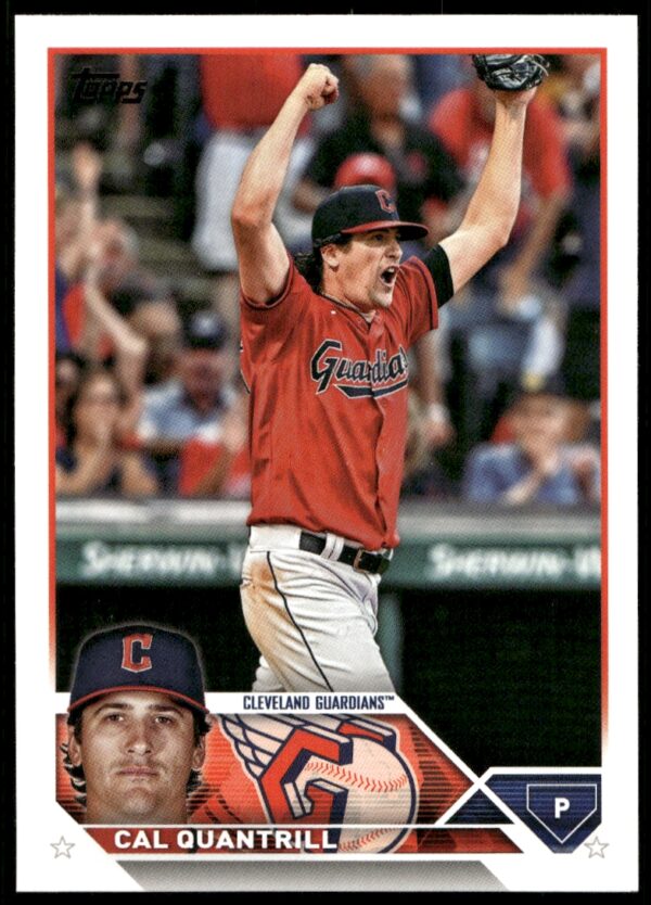 2023 Topps Series 1 Cal Quantrill #255 (Front)