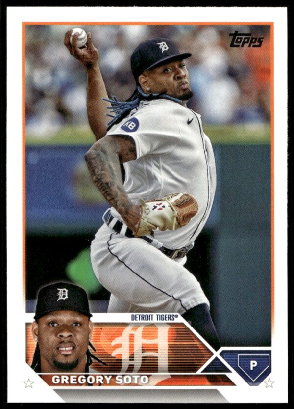 2023 Topps Series 1 Gregory Soto #86 (Front)