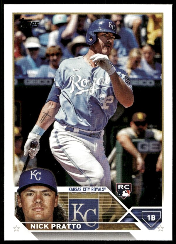 2023 Topps Series 1 Nick Pratto #182 (Front)