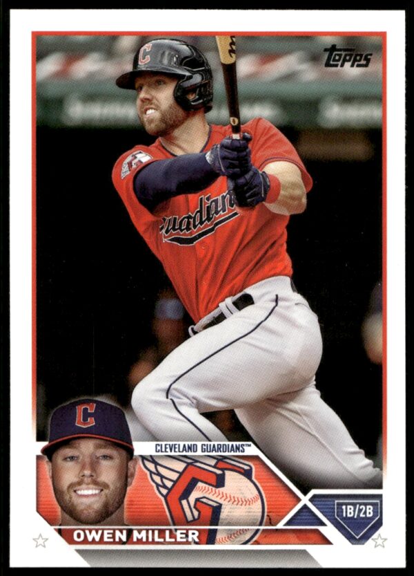 2023 Topps Series 1 Owen Miller #213 (Front)