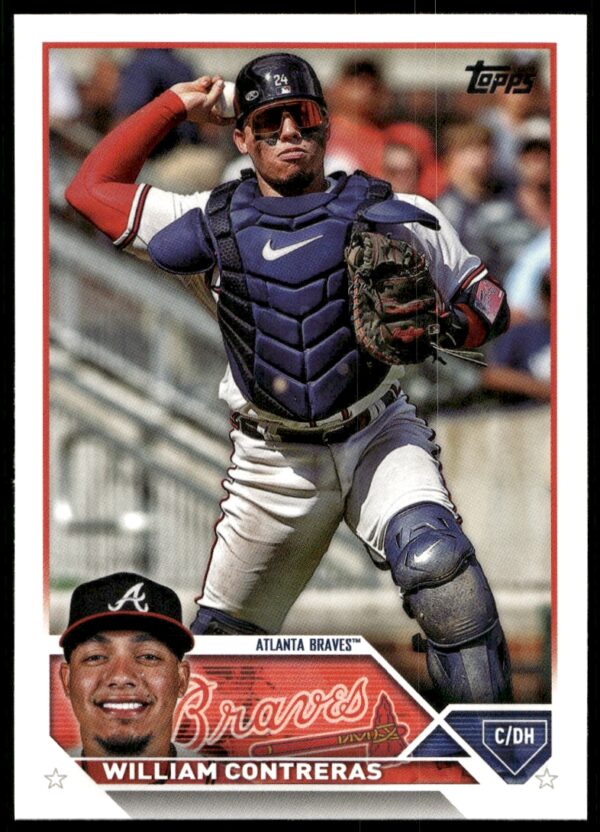 2023 Topps Series 1 William Contreras #68 (Front)