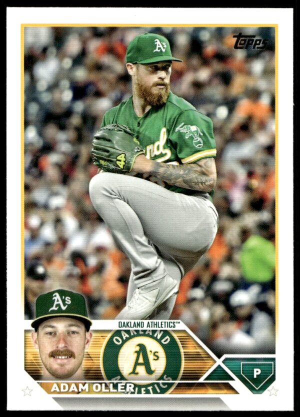 2023 Topps Series 2 Adam Oller #542 (Front)