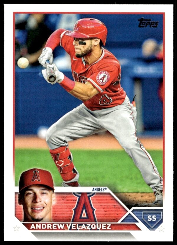 2023 Topps Series 2 Andrew Velazquez #605 (Front)