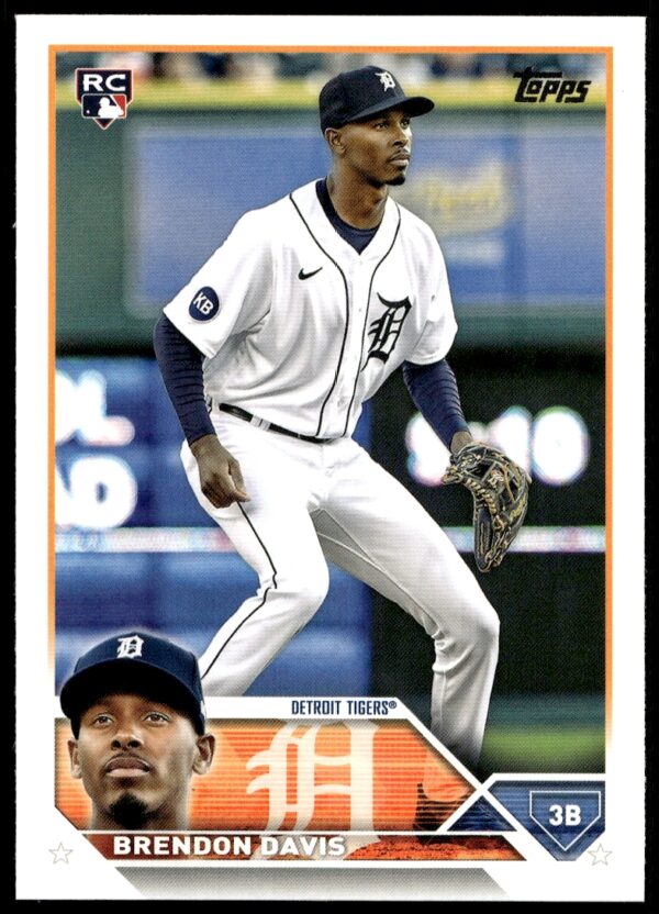 2023 Topps Series 2 Brendon Davis #494 (Front)