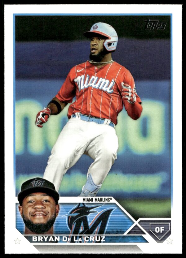 2023 Topps Series 2 Bryan De La Cruz #599 (Front)