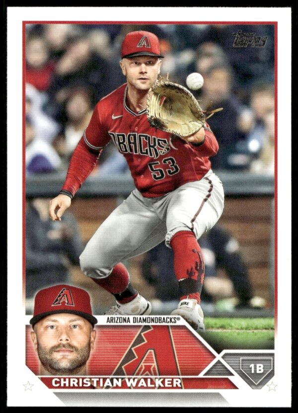 2023 Topps Series 2 Christian Walker #639 (Front)