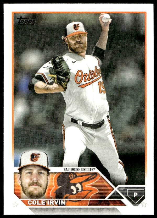 2023 Topps Series 2 Cole Irvin #408 (Front)