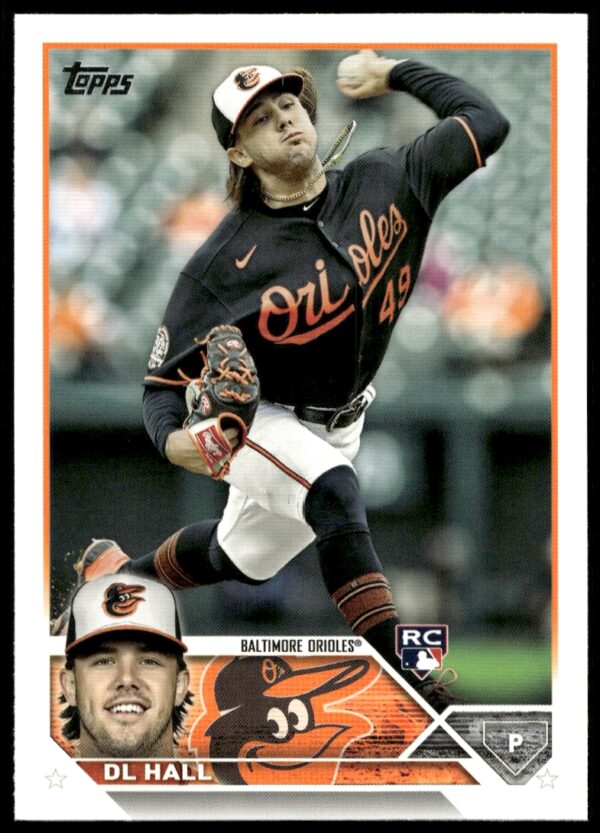 2023 Topps Series 2 DL Hall #547 (Front)