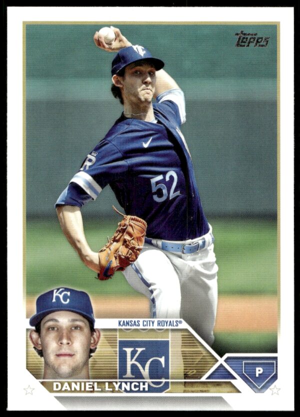 2023 Topps Series 2 Daniel Lynch #397 (Front)