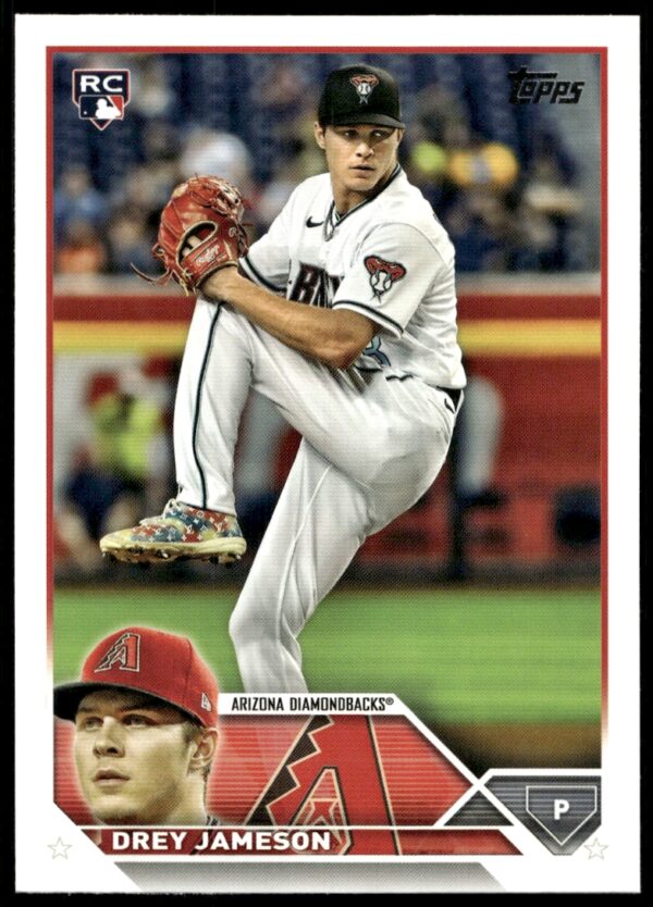 2023 Topps Series 2 Drey Jameson #502 (Front)