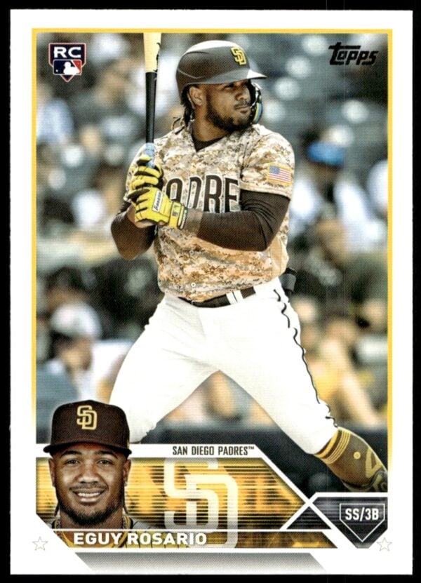 2023 Topps Series 2 Eguy Rosario #576 (Front)