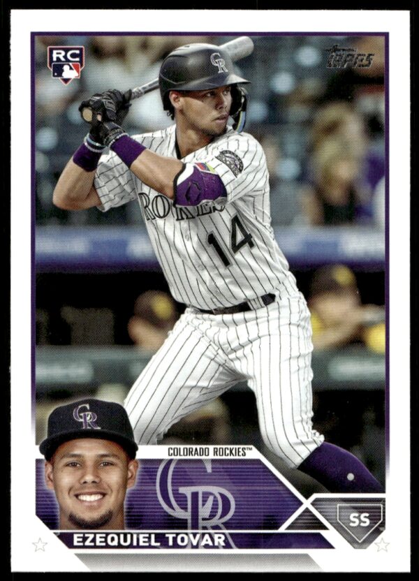 2023 Topps Series 2 Ezequiel Tovar #651 (Front)