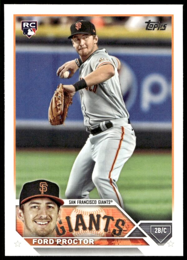 2023 Topps Series 2 Ford Proctor #472 (Front)
