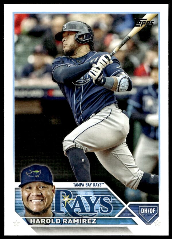 2023 Topps Series 2 Harold Ramirez #387 (Front)