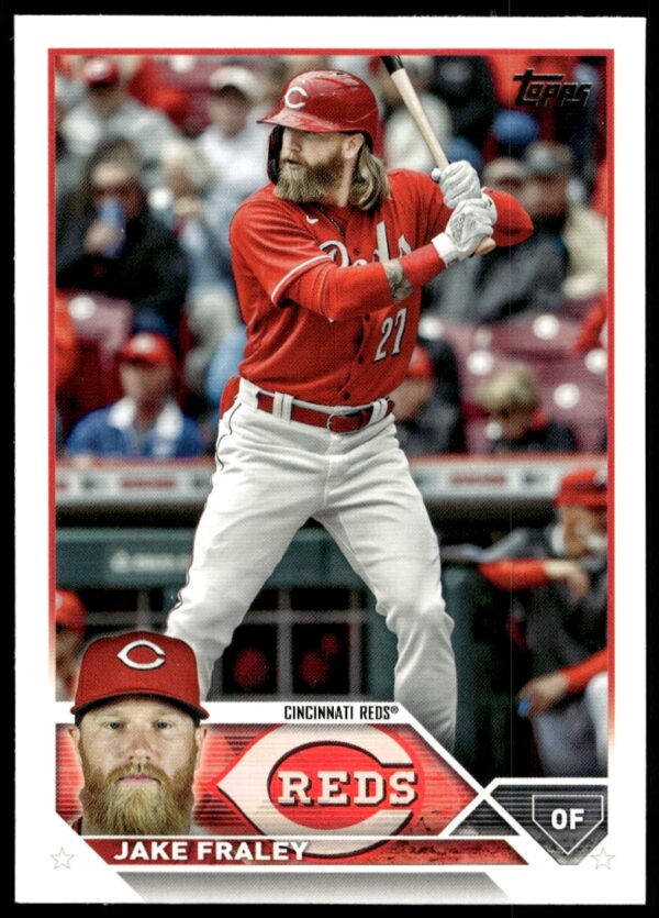 2023 Topps Series 2 Jake Fraley #657 (Front)