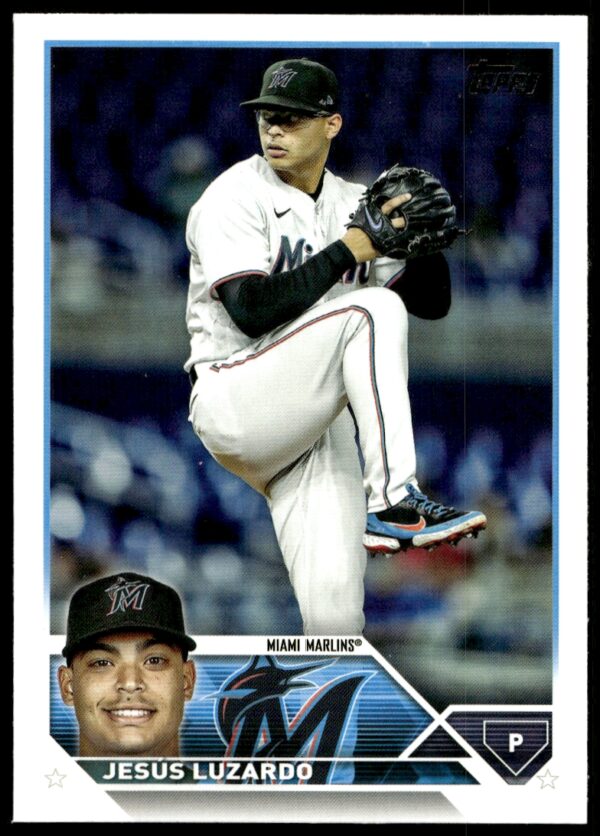 2023 Topps Series 2 Jesus Luzardo #563 (Front)