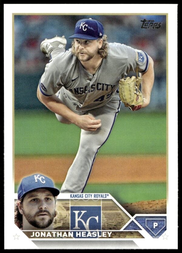 2023 Topps Series 2 Jonathan Heasley #346 (Front)