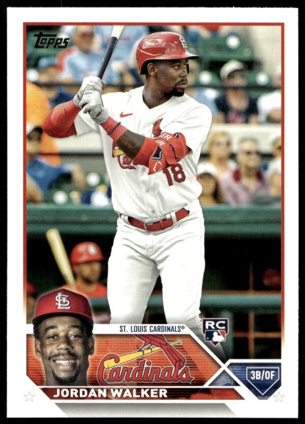 2023 Topps Series 2 Jordan Walker #344 (Front)