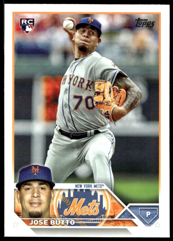 2023 Topps Series 2 Jose Butto #615 (Front)